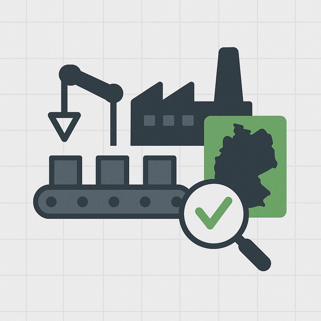 Illustration: Elektronikfertigung und Qualitätsprüfung